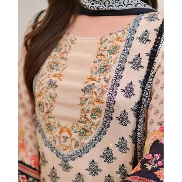 ANAGH APPARELS Women's Chinon Salwar Suit Set - Image 3