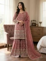 Presenting New Designer Collection in GMY Silk (Pink) - Image 3