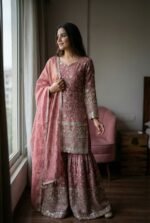 Presenting New Designer Collection in GMY Silk (Pink) - Image 4