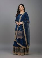 Sharara Set (blue) - Image 4