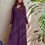 PLAZO WITH DUPATTA (Purple)