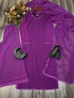 PLAZO WITH DUPATTA (Purple) - Image 2