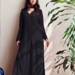 PLAZO WITH DUPATTA (Black)