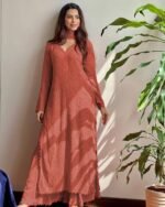 PLAZO WITH DUPATTA (Sunset Orange)