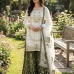 Presenting New Designer Collection in GMY Silk (Green)