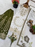 Presenting New Designer Collection in GMY Silk (Green) - Image 9