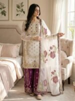 Presenting New Designer Collection in GMY Silk (Pink)