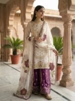 Presenting New Designer Collection in GMY Silk (Pink) - Image 4