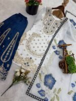 Presenting New Designer Collection in GMY Silk (Blue) - Image 7